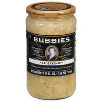 Bubbies Sauerkraut, 25 Fluid ounce