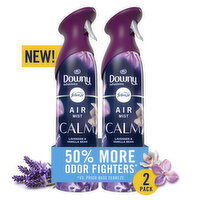 Febreze Febreze Air Mist Air Freshener Spray, Downy Calm, 8.1oz, 2ct - 8.1 Ounce