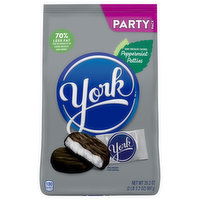 York Peppermint Patties, Dark Chocolate Covered, Party Pack - 35.2 Ounce