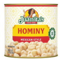 Juanita's Foods Hominy, The Original, Mexican Style - 25 Ounce