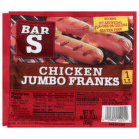 Bar S Chicken Jumbo Franks - 16 Ounce