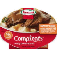 Hormel Roast Beef & Gravy, with Mashed Potatoes - 9 Ounce