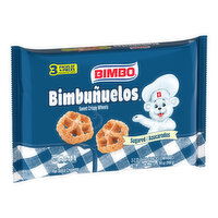 Bimbo Sugar Sweet Crispy Wheels, 3 packs, 6.99 oz - 3 Each