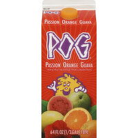 POG Fruit Beverage, Passion Orange Guava - 64 Ounce