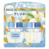 Febreze Plug In Air Freshener Scented Oil Refill Rfrsh & Enrgize - 1.75 Ounce