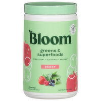 Bloom Greens & Superfoods, Berry - 4.8 Ounce