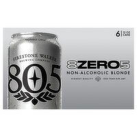 Firestone Walker Beer, Blonde, Non-Alcoholic - 6 Each