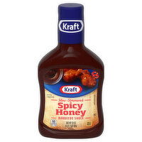 Kraft Slow-Simmered Spicy Honey Barbecue Sauce - 18 Ounce