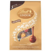 Lindt Lindor Chocolate Truffles, Assorted - 15.2 Ounce