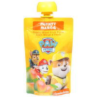 Paw Patrol Mixed Fruit Puree, Organic, Apple, Mango & Peach - 3.5 Ounce