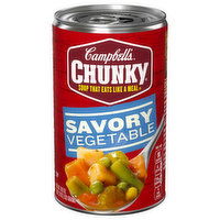 Campbell's Chunky Vegetable Soup,Savory Vegetable - 18.8 Ounce