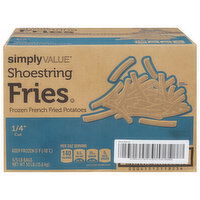 Simply Value Fries, Shoestring, 6 Each