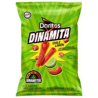 Doritos Tortilla Chips, Rolled, Chile Limon, Hot, 10.75 Ounce