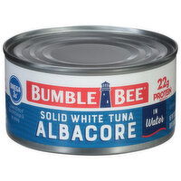 Bumble Bee Tuna, in Water, White, Solid, Albacore - 12 Ounce