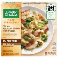 Healthy Choice Chicken Fettuccini Alfredo with Broccoli - 10 Ounce