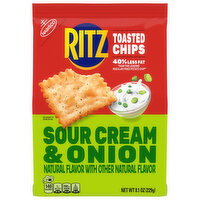 Ritz Sour Cream & Onion Toasted Chips - 8.1 Ounce