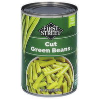 First Street Green Beans, Cut - 14.5 Ounce