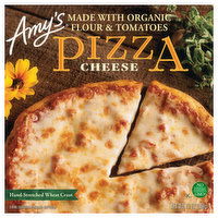 Amy's Pizza, Hand-Stretched Wheat Crust, Cheese, 13 Ounce