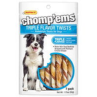 Chompems Triple Flavor Twists 7 ct, 7 Each