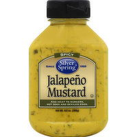 Silver Spring Mustard, Jalapeno, Spicy - 9.5 Ounce