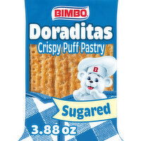 Bimbo Sugared Crispy Puff Pastry, Pan de Hojaldre, 3.88 oz - 3.88 Ounce