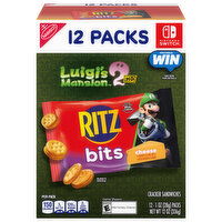 Ritz Cracker Sandwiches, Cheese, Bits, 12 Each