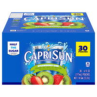 Capri Sun Juice Drink Blend, Strawberry Kiwi, 30 Each