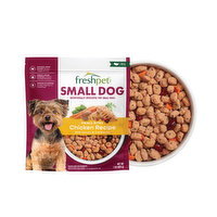 Freshpet Dog Food, Chicken Recipe with Carrots & Cranberries, Bite Size, Small Dog - 1 Pound