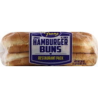 Franz Hamburger Buns, Restaurant Pack - 12 Each