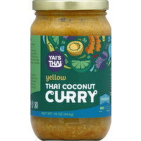 Yais Thai Curry, Thai Coconut, Yellow - 16 Ounce