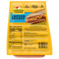 Foster Farms Chicken Franks, Jumbo, 48 Ounce