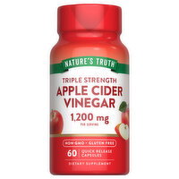 Nature's Truth Nature's Truth Triple Strength Apple Cider Vinegar 1,200 mg - 60 Each