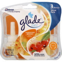 Glade Scented Oil Refills, Hawaiian Breeze, Value Pack, 2.01 Ounce