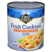 First Street Fruit Cocktail in Extra Light Syrup - 104 Ounce