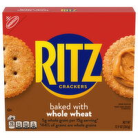 Ritz Crackers, Baked with Whole Wheat