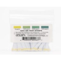 Quarternary Test Strips, 100 Each