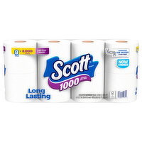 Scott One-Ply Unscented Bathroom Tissue - 8 Each