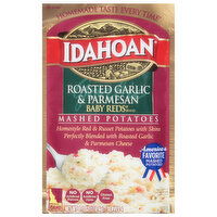 Idahoan Mashed Potatoes, Roasted Garlic & Parmesan, 4.1 Ounce