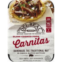 Del Real Slow-Cooked Pork Carnitas - 15 Ounce