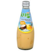 Kuii Mango Flavor Coconut Milk Drink with Nata de Coco - 9.8 Fluid ounce