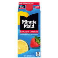 Minute Maid Strawberry Lemonade, Fruit Drink, 59 fl oz