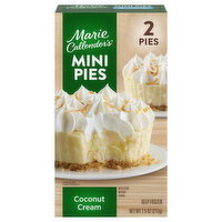 Marie Callender's Coconut Cream Mini Pies - 2 Each