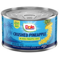 Dole Pineapple, Crushed - 8 Ounce