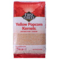 First Street Popcorn Kernels, Yellow - 50 Pound