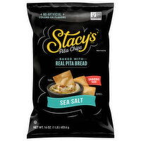 Stacy's Sea Salt Pita Chips Sharing Size - 16 Ounce