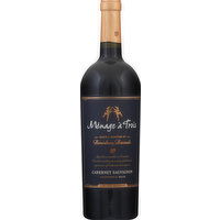 Menage a trois Cabernet Sauvignon, Bourbon Barrels, California, 2016 - 750 Millilitre