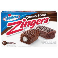 Hostess Cake, Iced Devil's Food, 10 Each