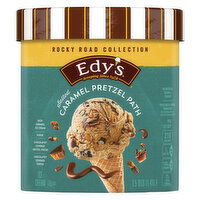 Dreyer's Rocky Road Collection Salted Caramel Pretzel Path Ice Cream - 1.5 Quart