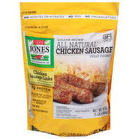 Jones Dairy Farm Chicken Sausage Links, All Natural, Golden Brown - 16 Ounce