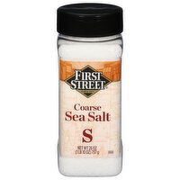 First Street Sea Salt, Coarse, 26 Ounce